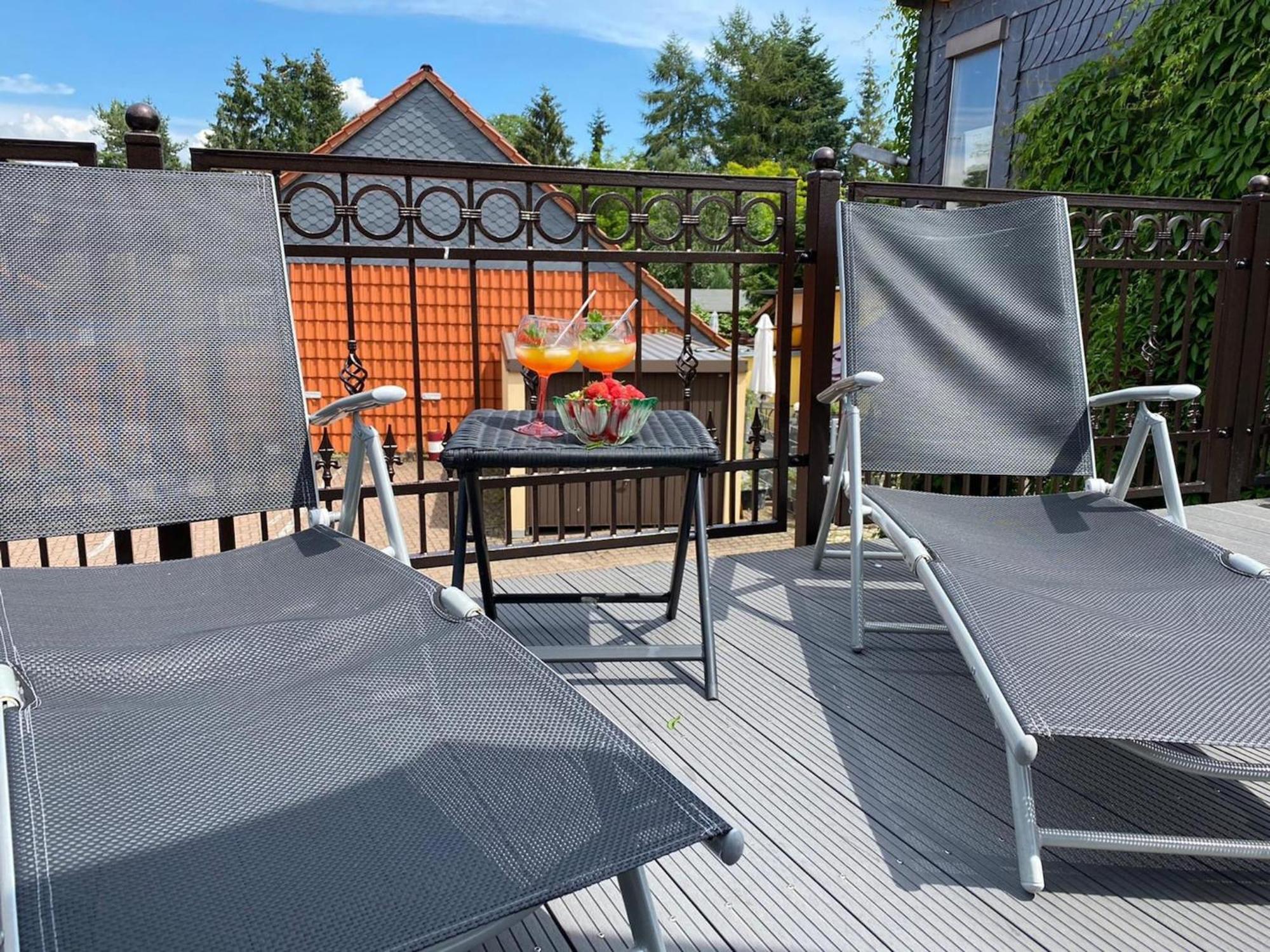 Cosy Holiday Home In Wernigerode With Large Terrace Hasserode エクステリア 写真